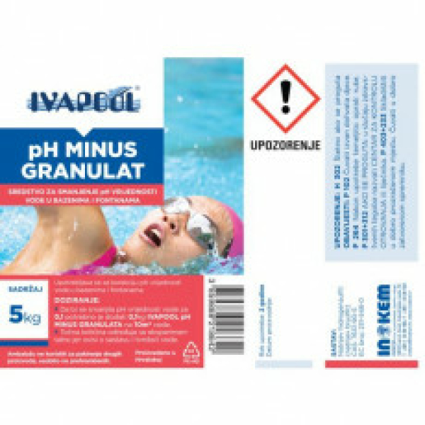 IVAPOOL pH minus granulat 5 kg
