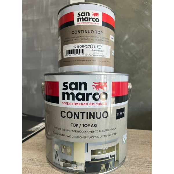 SAN MARCO CONTINUO TOP 3L-zaštitni lak za mikrocemente